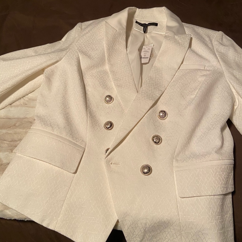 Cream WHBM blazer